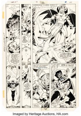 Jackson "Butch" Guice and Sam Grainger What If? #40 Story Page 34 Original Art (Marvel, 1983). | Heritage