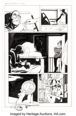 Nick Dragotta Absolute Batman #2 Story Page 12 Original Art (DC, 2025).