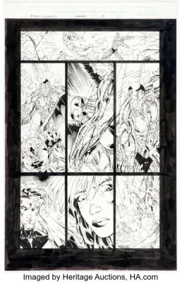 Brett Booth X-Men Unlimited Unpublished Annihilus Story Page Original Art (Marvel, c. 2000s). | Heritage