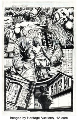 Ted Halsted and Scott Koblish Venom: The Hunger #2 Story Page 11 Original Art (Marvel, 1996).