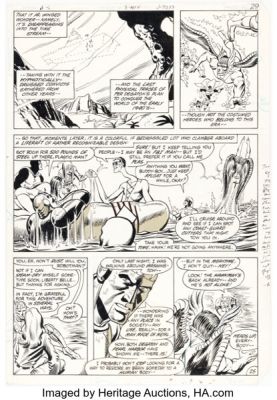 Rich Buckler and Jerry Ordway All-Star Squadron #3 Story Page 25 Original Art (DC, 1981). | Heritage