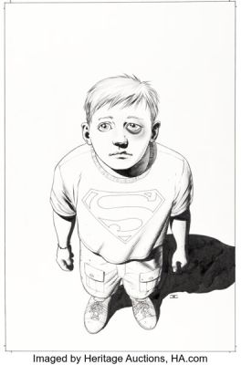 John Cassaday Superman #705 Cover Original Art (DC, 2010). | Heritage