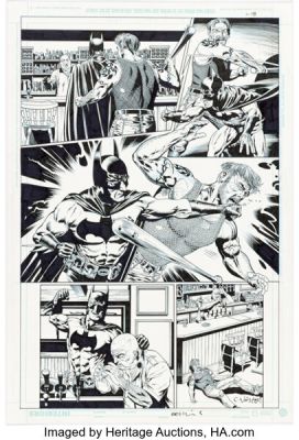 Chris Weston Batman: Legends of the Dark Knight #197 Story Page 18 and Preliminary Original Art Group of 2 (DC, 2006). (Total: 2 Original Art)