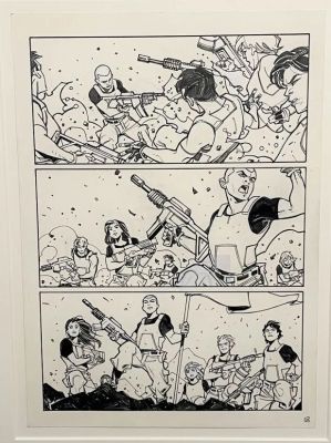 Gianfelice David... | Lot 8 - GIANFELICE David (1977) - Illustration tirée des "ORPHELINS",... | misc / divers