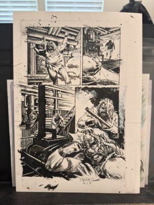 WWE Summer Slam Special 2017, Original Published Art, Mankind, Mick Foley | eBay US (Buy It Now)