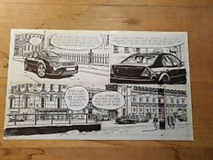 Jovanovic, Milan - Demi-planche originale - Secrets T2 - Le Serpent sous le glace - (2005) 