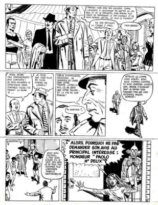PLANCHE ORIGINALE / CUVELIER / LINE / TINTIN | eBay Europe