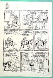 Sirvent, Alain - Planche originale - Les Toubibs 