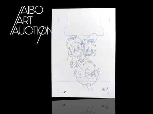 Walt Disney Productions... | Walt Disney Productions - Olivier Fiquet Mickey Parade Donald Illustration... | Aibo Art Auction