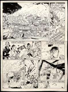 Michetz, Marc  - Planche originale - Kogaratsu T8 - Sous le regard de la Lune - (1999) | Catawiki