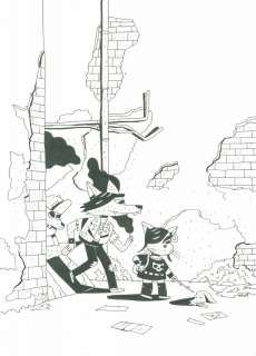 Tomasz Kaczkowski | The Right Side of the Tracks, okÅ‚adka | ArtKomiks Aukcje