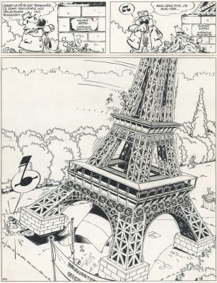 DUPA (1945-2000) - Lot 18 : Cubitus illustre ses ancêtres