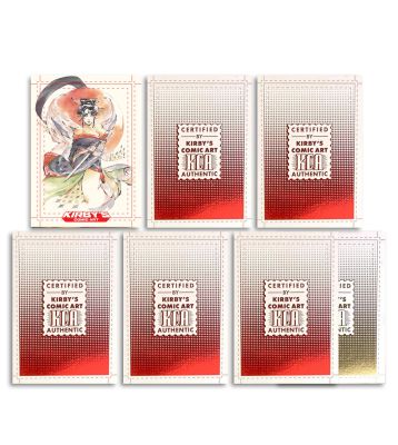 KCA Team Trading Card Style Set: ’X-Men Geisha’ Set by Chuma Hill Pre-order | Kirby’s Comic Art