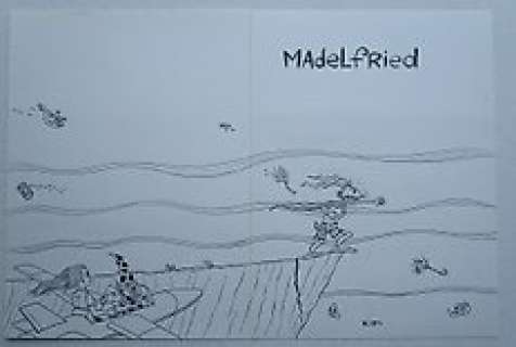 Kim Duchateau - Dubbele originele cover (voor -en achterkaft) - Mandelfried - Loose page | Catawiki