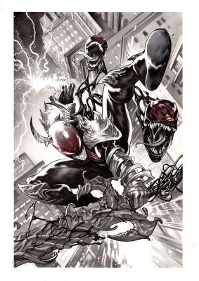 Francesco Manna - Miles Morales: Spider-Man #41 ‘Knullified‘ Cover