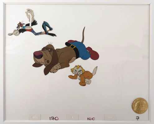 Animation Don Bluth... | Lot 12 - ANIMATION DON BLUTH - Rock O Rico (Rock-a-Doodle) Don... | Vermot et Associés