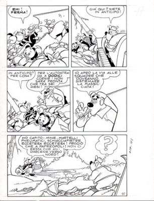 LUCIANO BOTTARO - Tavola originale Disney Paperino e il Bosco del Silenzio p. 10 | eBay Europe (Buy It Now)