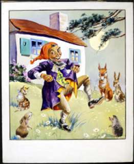 E V Abbott | Rumpelstiltskin: Getting Jiggy With It | Illustration Art Gallery