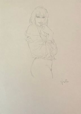 Frollo, Illustration... | Lot 33 - Frollo, illustration à la mine de plomb sur papier... | Tessier Sarrou