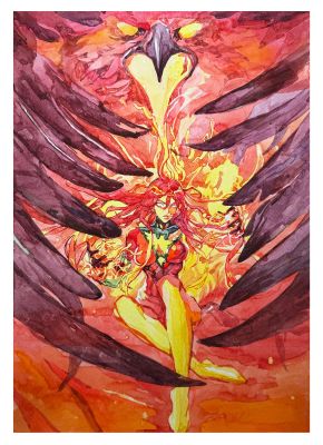 Sunghan Yune | Phoenix Marvel SNAP Art | Kirby’s Comic Art