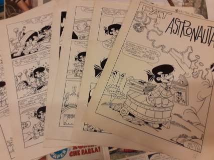 Cucciolo - 16x tavole originali - storia completa - Loose page - (1970) | Catawiki