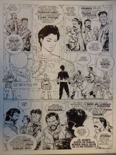 Wilson, Colin - Originele pagina (p.3) - Dans l’ombre du soleil / In de schaduw van de zon T2 - Mantell - Loose page - (1988) | Catawiki