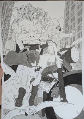 Mattia de Iulis | Batman / Superman: World’s Finest #51 Cover | Kirby’s Comic Art