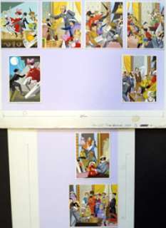 Severino Baraldi | Coppelia (TWO Pages) | Illustration Art Gallery