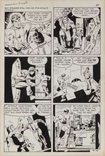 Steve Ditko original artwork for Thunder Agents #16 Page 11.