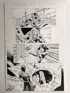 The Amazing Spider-Man: Movie Adaption #2 Page 10 - Original Art By Wellington Alves (signed) - Loose page - Original art - (2014)
