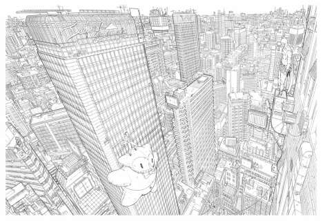 Mathieu Bablet - Face-Off, (The Batman & Joker), 2015