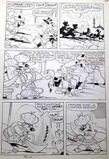 Topolino n. 899 - Massimo De Vita - Tavola Originale - Loose page - (1973)