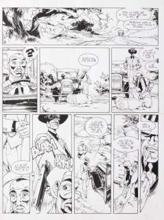 Labiano | Dixie Road, planche n°37 Ã  l’encre de Chine du p… | Banque Dessinée