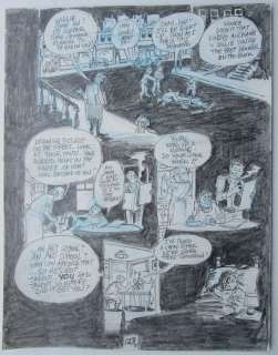 Will Eisner - Originele schets voor pagina 123 - To the heart of the storm - Loose page - First edition - (1991) | Catawiki