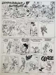 Franz - Planche originale - Korrigan - (1980) | Catawiki