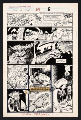 Art Original De Marvel Comics Présente #64 (1990) Page 5 Texeira/Candelario | eBay Europe (Buy It Now)