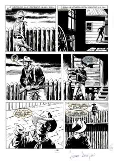 Zagor Zenith n. 390 - 2 Tavole Originali "la diabolica invenzione" - Loose page - First edition - (1993) | Catawiki