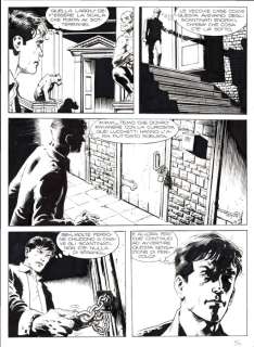 Dylan Dog n. 211 - Tavola Originale "la casa dei fantasmi" - Loose page - First edition - (2004) | Catawiki