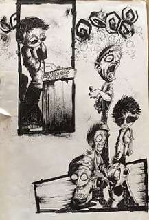 Industriacide - Sean Dietrich - Original Industriacide page - original art - (2004)