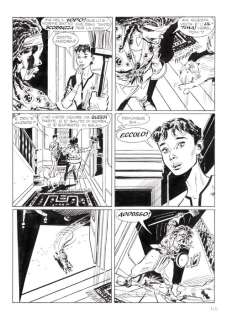 Julia n. 36 - Tavola Originale "Skip il ladro" - Loose page - First edition - (2001) | Catawiki