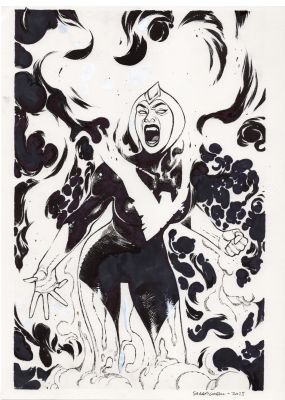 Sara Pichelli Original Variant Cover for PHOENIX #9