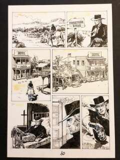 Serpieri - tavola originale "Troppo caldo a Tombstone" - Loose page - (1976) | Catawiki