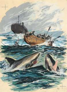 Guido Bertello - illustrazione originale per il romanzo "Luiso e il Mare" - Loose page - (1962) | Catawiki