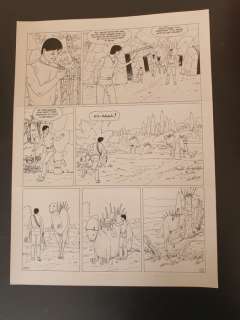 Les mondes d’Aldebaran - Planche originale (p.2) - Retour sur Aldebaran T1 | Catawiki