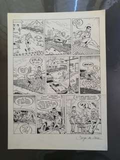 Rubine T2 - Planche originale (p.31) - Fenêtres sur rue - (1994) | Catawiki