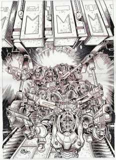 ROGER BONET - ORIGINAL DRAWING - WARHAMMER
