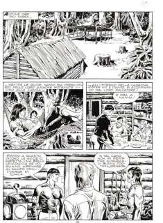 Mister No n. 32 - Tavola Originale "i cacciatori di teste" - Loose page - First edition - (1977) | Catawiki