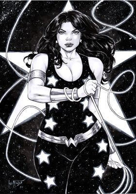 Leo Matos art - Donna Troy