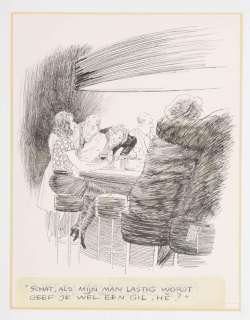 [ORIGINAL BOOK & COMIC ARTWORK] PETER VAN STRAATEN (1935-2016) | Zwiggelaar Auctions