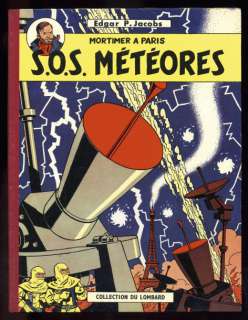 Jacobs, Edgard P | BLAKE ET MORTIMER "SOS Météores", EO française édition | Cornette de St Cyr